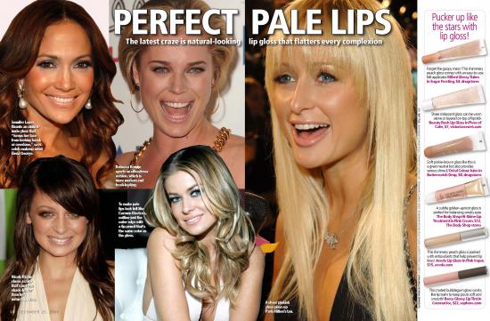In The Nude...Lips That Is
